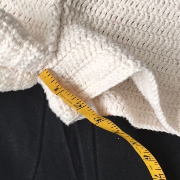 Hand Crocheted 100% USA Cotton Drawstring Shorts - Picture 9 of 10